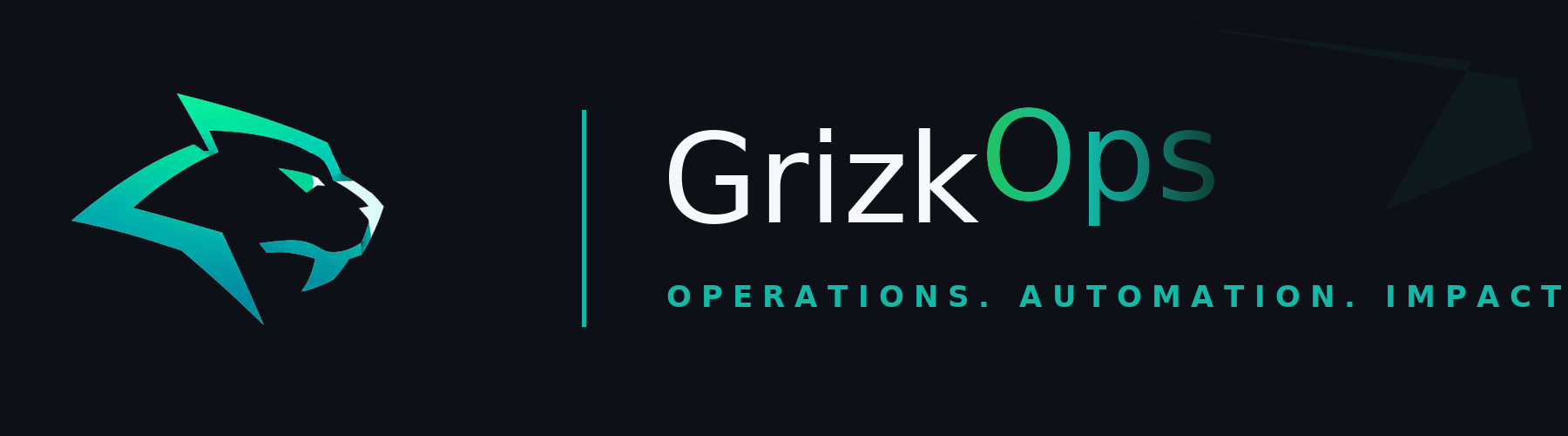 GrizkOps — Operations. Automation. Impact.
